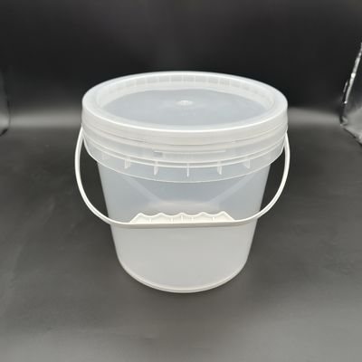 1L-25L Contenedores de plástico transparente con tapa resistente al estrés