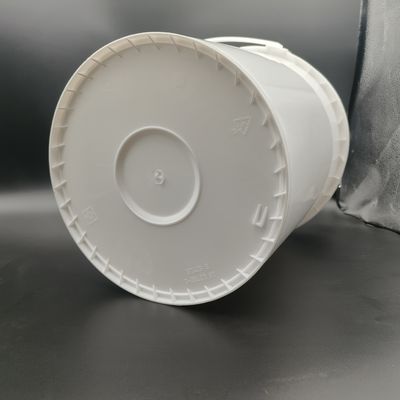 Cubo de pintura de plástico de 1 galón de grado alimentario 18L con mango