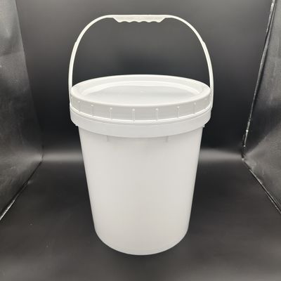 Cubo de pintura de plástico de polipropileno con tapa para la industria química