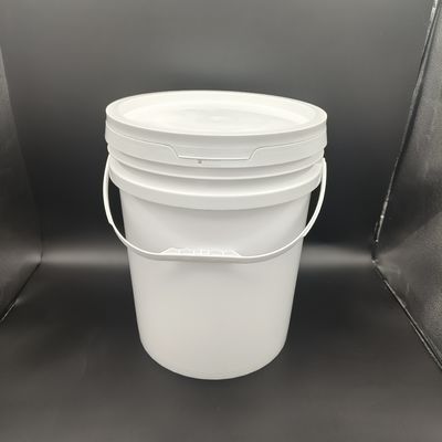 OEM cubos blancos de almacenamiento con tapas 1L 2L 3L 5L 10L 18L 20L 25L