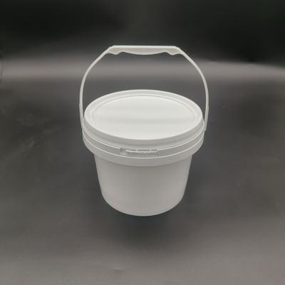 OEM cubos blancos de almacenamiento con tapas 1L 2L 3L 5L 10L 18L 20L 25L