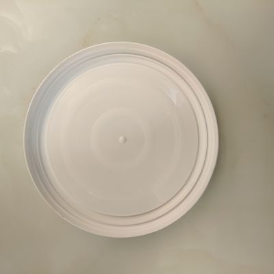 Baldes de plástico de logotipo personalizado reutilizables reciclables con asas