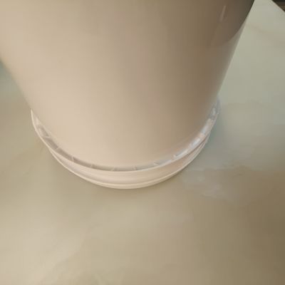 Baldes de plástico de logotipo personalizado reutilizables reciclables con asas