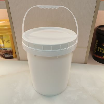 Cubo de aceite de polietileno de grado alimenticio cubo de plástico redondo grande resistente a los rayos UV
