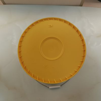 18L 4,8 galones 5 galones pintura plástica cubo amarillo resistente a altas temperaturas