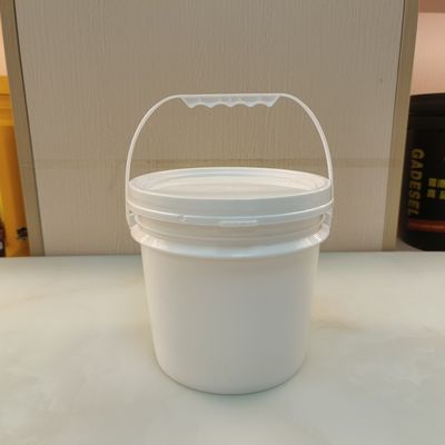 Juguetes de plástico a prueba de fugas personalizables cubo blanco 5 gal cubo resistente al calor