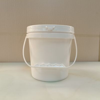 ISO9001 Cubo de almacenamiento de herramientas de 5 galones de balde blanco resistente a los rayos UV