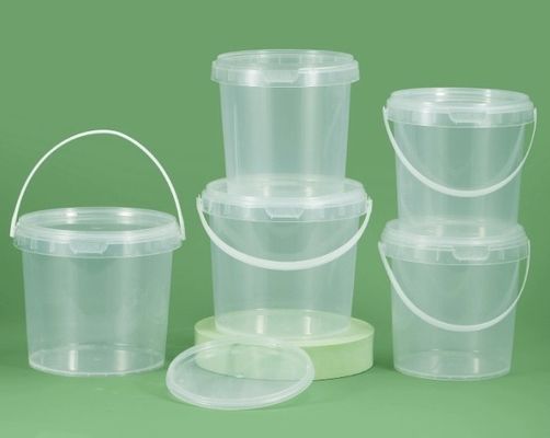 Cubo de plástico libre de BPA con tornillo en la tapa ISO9001