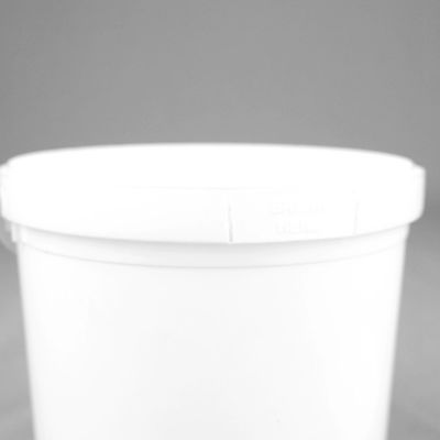 Cubo de plástico libre de BPA con tornillo en la tapa ISO9001