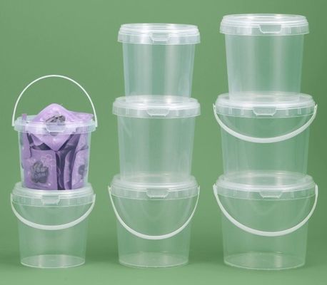 Cubo de plástico higiénico Contenedor de cubo de plástico libre de BPA
