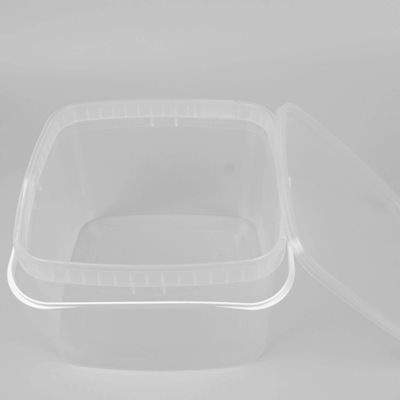 Cubo de plástico transparente y personalizable Cubo de almacenamiento transparente OEM ODM