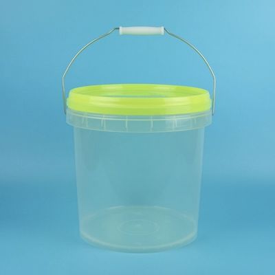 5l de plástico transparente cucharas con tapa decoración de transferencia térmica