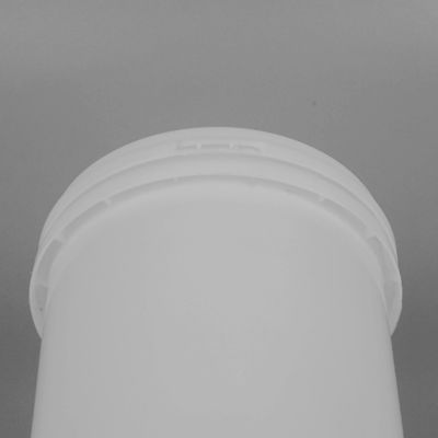 20 litros de cubos blancos de calidad alimenticia con tapa libre de BPA aprobados por la FDA