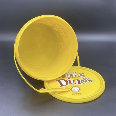 Almacenamiento seguro de alimentos a prueba de fugas 1 ~ 25L Cubo de alimentos blancos con tapa