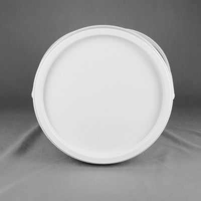Cubo de aceite de plástico reciclable y apilable de polietileno blanco cubo de 20 l