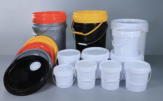 Resistente a la caída de plástico de aceite cubo de plástico de 10 litros FDA aprobado