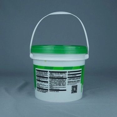 Embalaje líquido de estilo a prueba de fugas, cubos de pintura de plástico con tapa