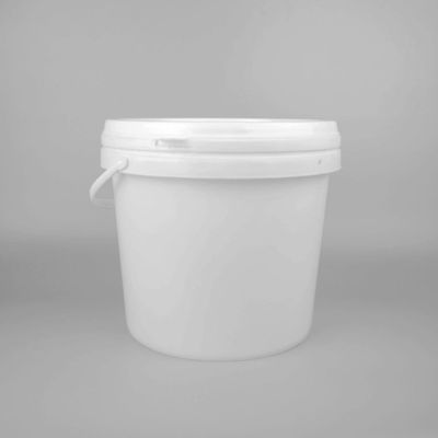 Resistente a la corrosión Gran cubo de pintura de plástico redondo de 1,4 mm de espesor