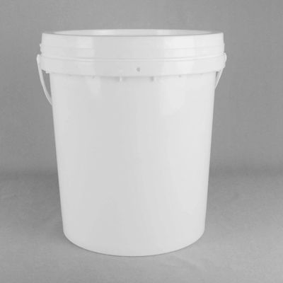 Embalaje líquido de estilo a prueba de fugas, cubos de pintura de plástico con tapa