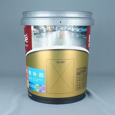Cubo de almacenamiento de alimentos polivalente de 5 galones con tapa resistente a los rayos UV