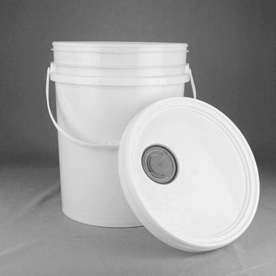 Alimentos reciclables seguros de 5 galones baldes blancos de 5 galones OEM ODM