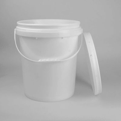 Cubo de plástico de 20 litros con tapa anti-UV