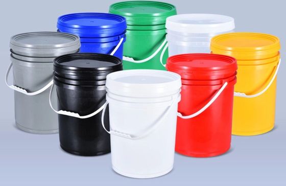 IML Decoración de la Corroción del Cubo Químico de 5 Gallones de plástico Blanco