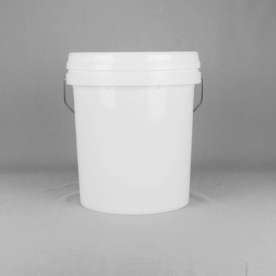 Cubo de fertilizante de plástico de 20 litros con tapa segura
