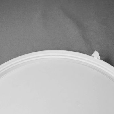 Impresión en pantalla Cubo de almacenamiento de herramientas de 25 litros con agarre ergonómico