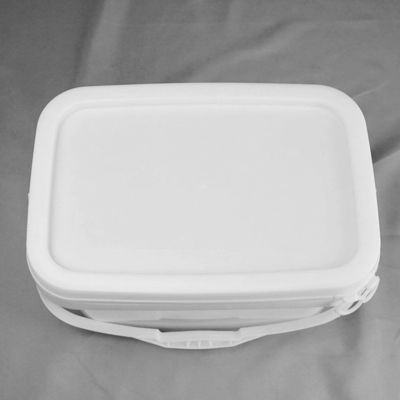 Cubo de almacenamiento de herramientas en forma cuadrada 1-25L con bandeja extraíble