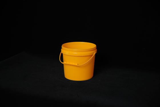 Baldes de plástico reutilizables libres de BPA con mango para almacenamiento de alimentos o pintura