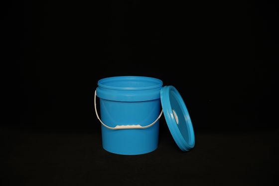 Cubo de almacenamiento redondo de plástico ligeramente personalizable