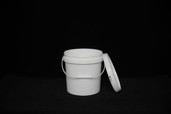 Cubo de almacenamiento de plástico personalizado con tapa para alimentos y uso industrial